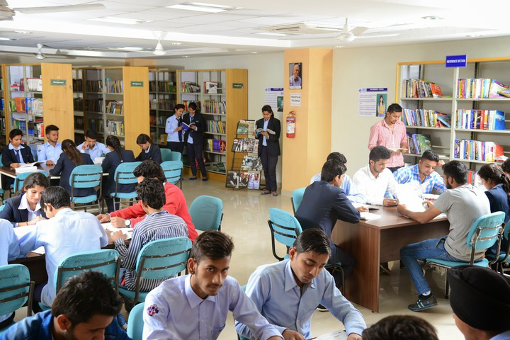 IEC University, Baddi Library Reading Area of IEC University Baddi